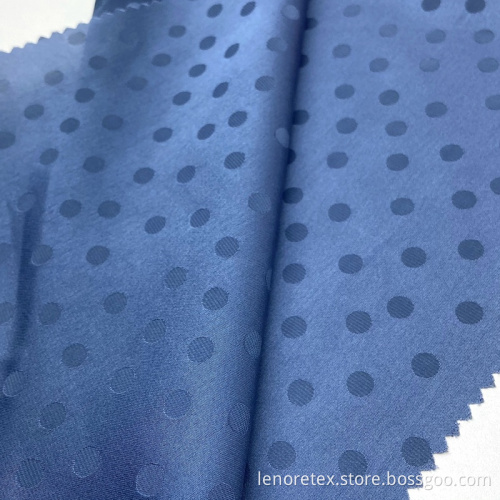 Polyester Fluorescent Color Woven Jacquard Satin Fabric